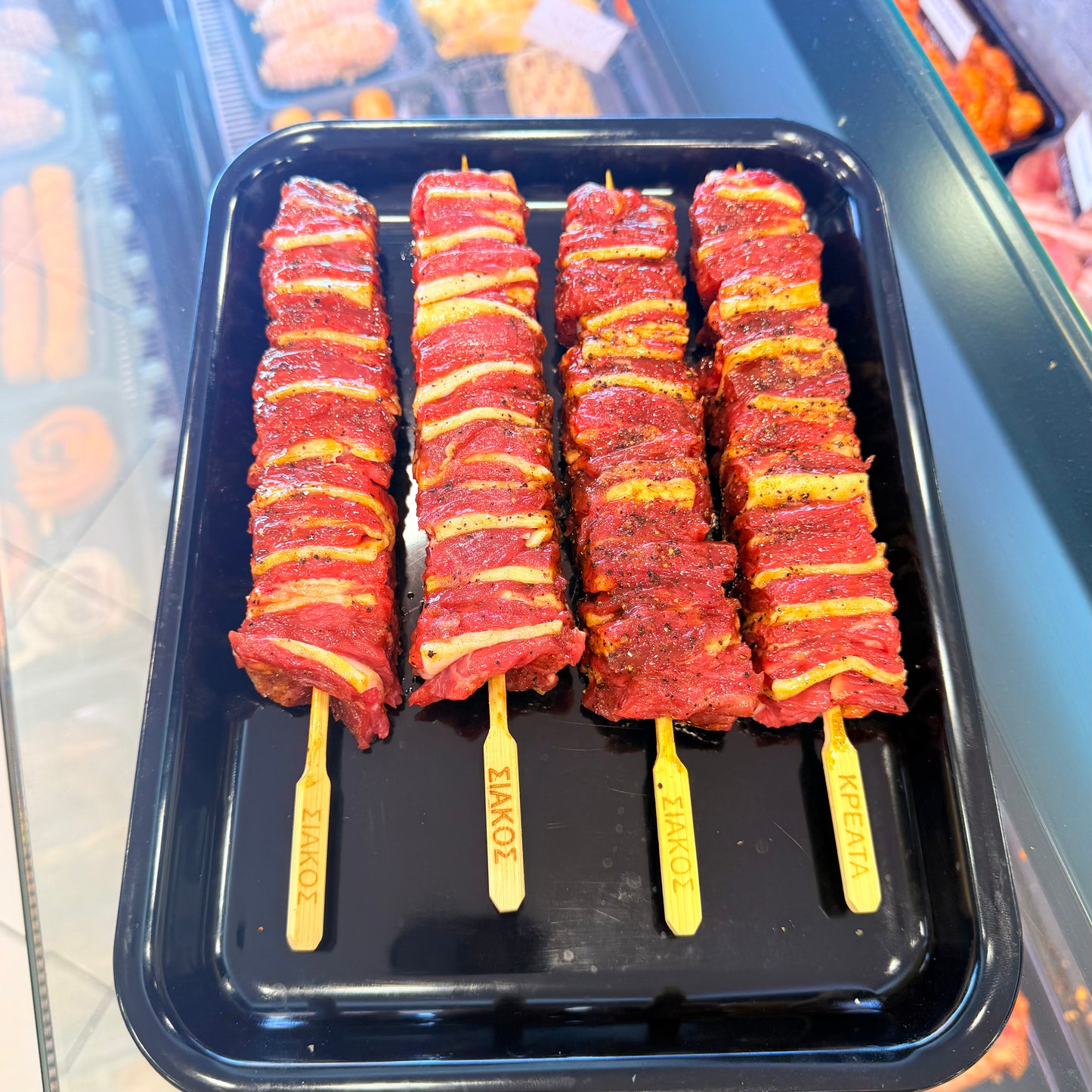 Black Angus flap devesa souvlaki from Argentina 500 gr