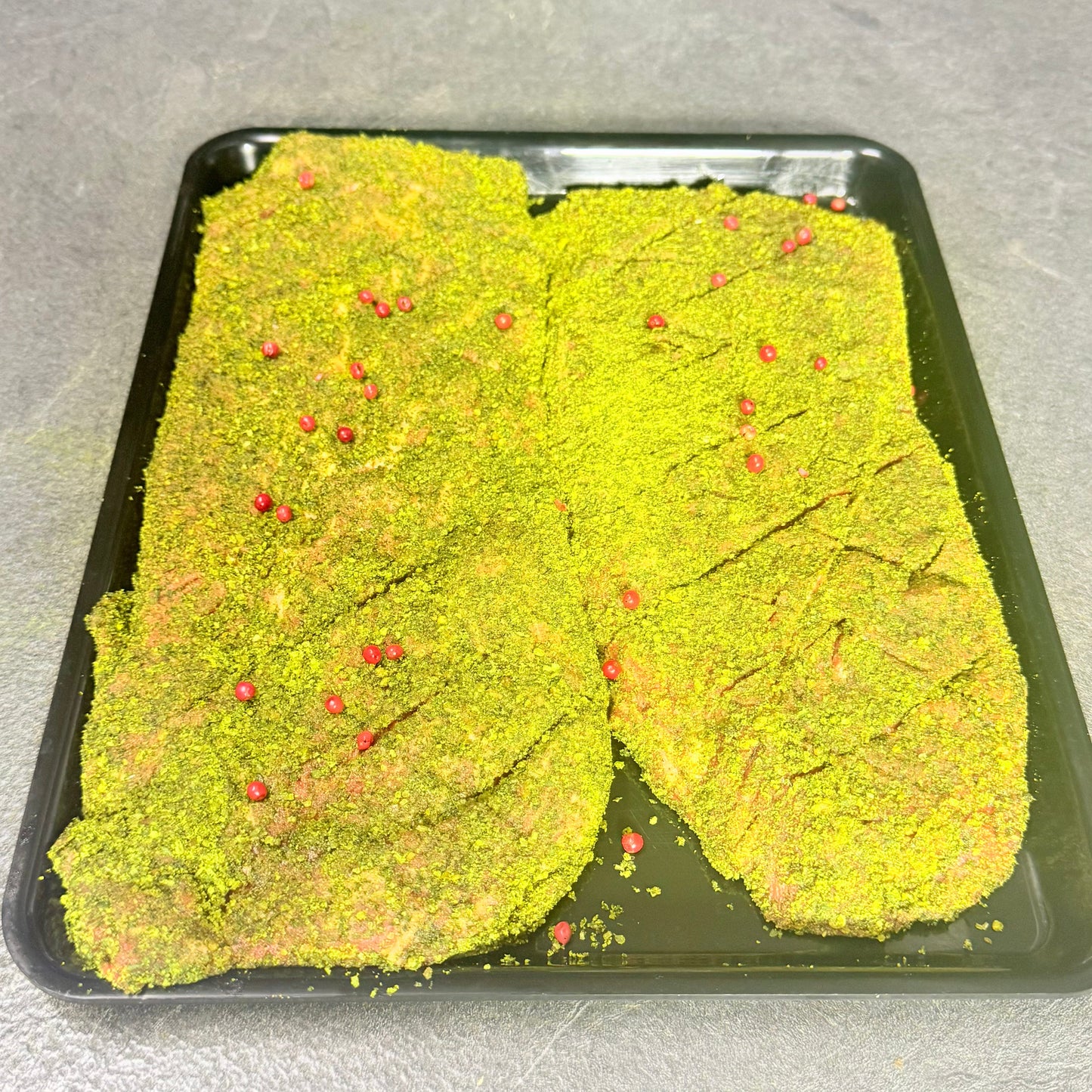 Flat Iron steak Chimichurri Angus Australia John dee 500gr