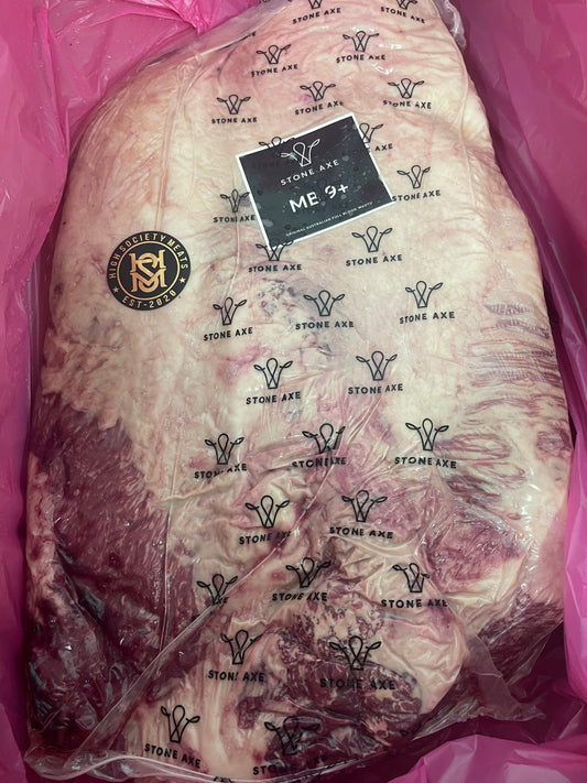 Brisket Wagyu BMS: 9+ Australia Stone Axe